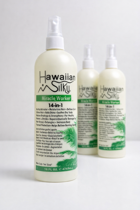Hawaiian miracle worker silky conditioner
