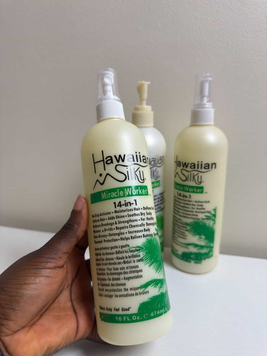 Hawaiian miracle worker silky conditioner