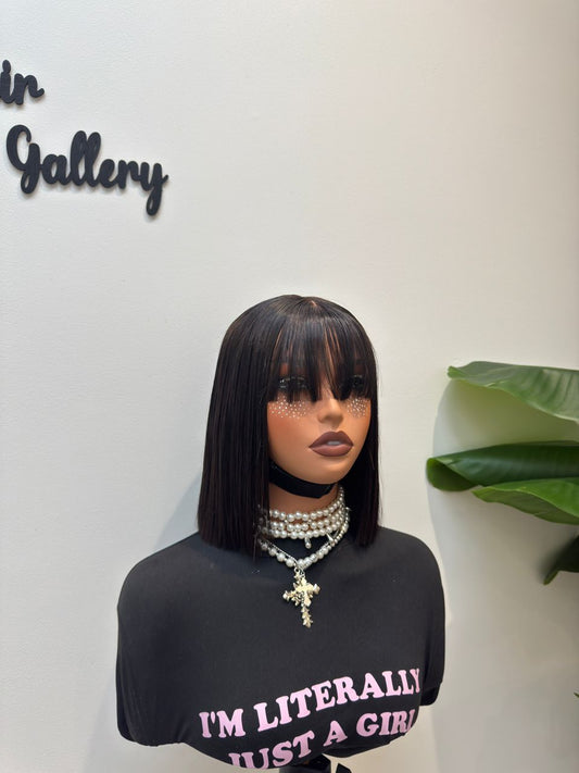 Wig Tola bob fringe(10 inches)