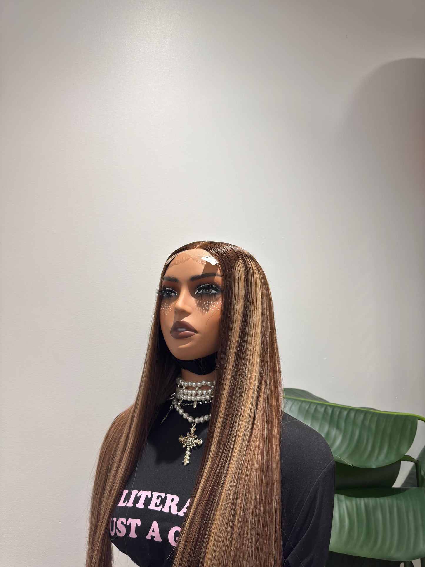 Wig Piano blonde (320 grams)