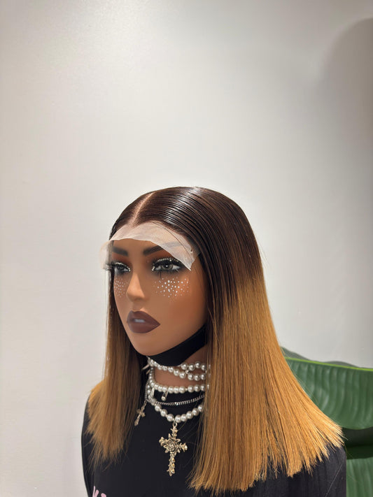 Wig Ombré (Brown 14 inches)